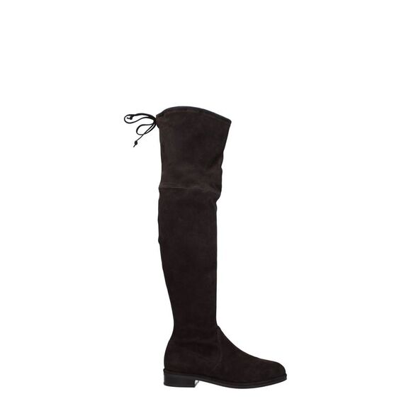 Stuart Weitzman OvertheKnee Suede Boots Women Brown
